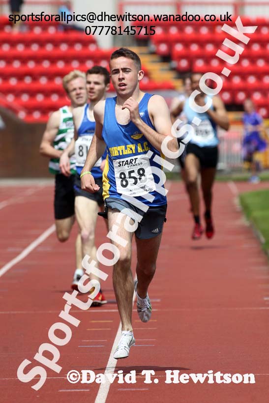 Senior men, North East Track and Field Champs., Gateshead. Photo: David T. Hewitson/Sports for All Pics